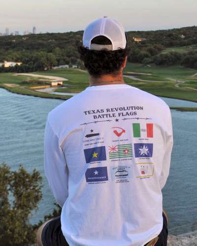 Texas Revolution Flags Long-Sleeve - American Duke Apparel Company