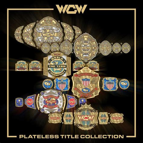 WCW Rebrand - Plateless Title Collection & Road Wild PPV : r/WWE2K24