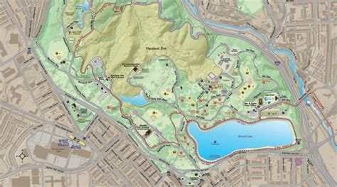 Druid Hill Park Map – Map Of California Coast Cities