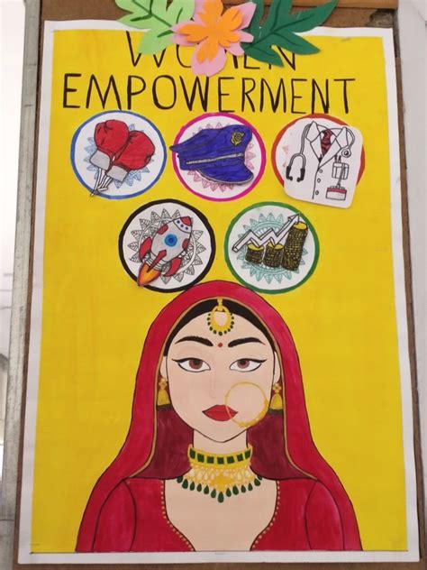 Women empowerment Women Empowerment Project, English Posters, Poster Competition, Handmade ...