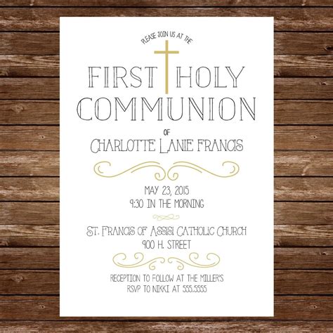 First Communion Cards Printable