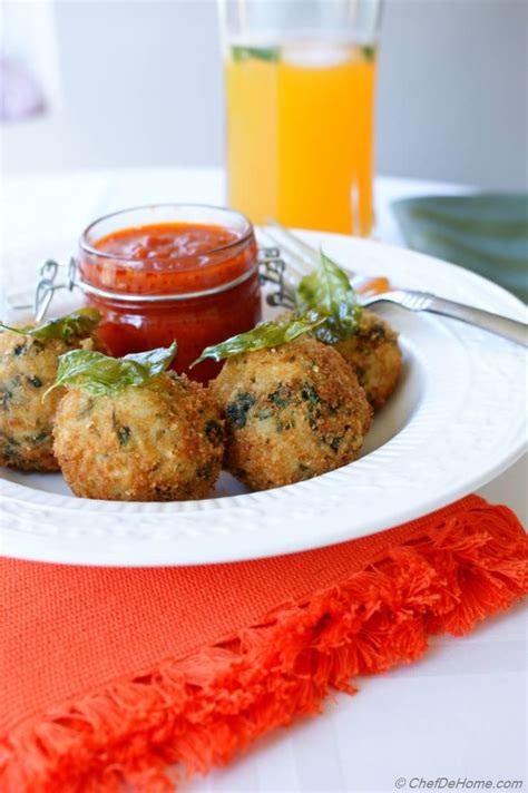 Italian Rice Balls Recipe | ChefDeHome.com