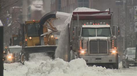 Montreal announces its earliest snow-clearing ever | CTV News