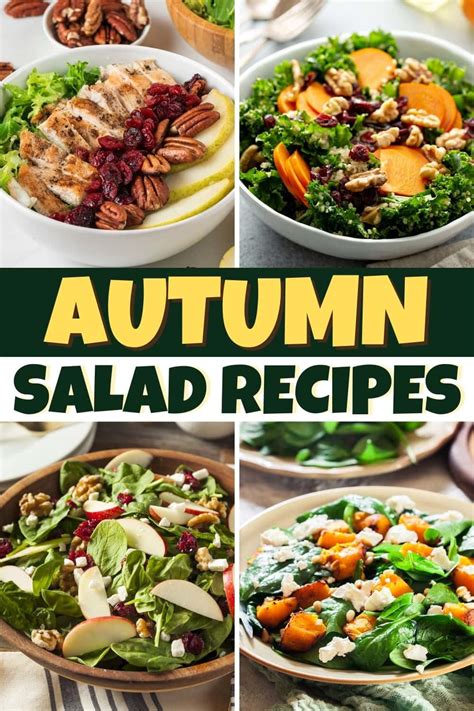 21 Best Autumn Salad Recipes - Insanely Good