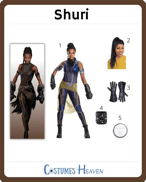 Last-Minute Shuri Cosplay Idea (Adult & Child Versions) For Cosplay ...