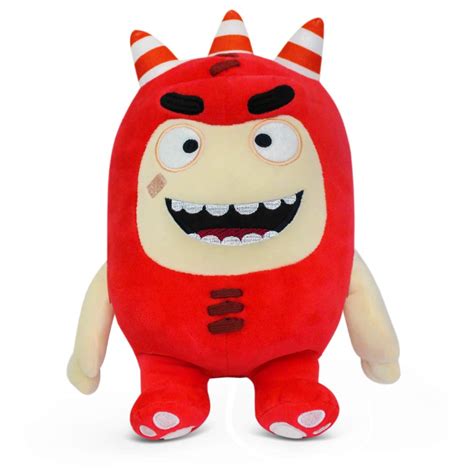 Oddbods Fuse Soft Stuffed Plush Toys — for Boys and Girls — Red (12” Tall)- Buy Online in United ...