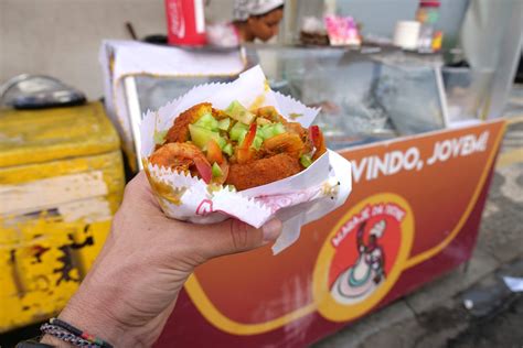 Acarajé - Incredible Afro-Brazilian Local Street Food (Salvador, Brazil)