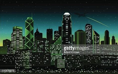 City At Night Stock Clipart | Royalty-Free | FreeImages