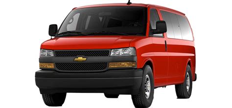 2024 Chevrolet Express Passenger Van 3500 3-Door RWD Van StandardEquipment