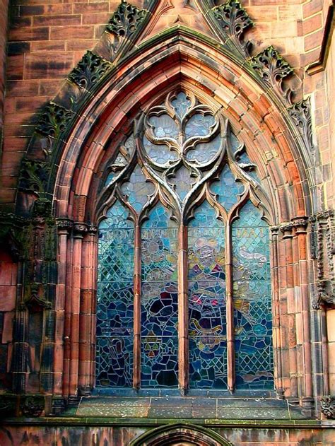 25 Unique and Beautiful Old Architecture Building Ideas | Gothic windows, Stained glass church