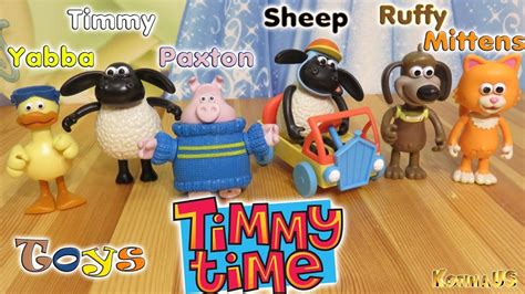 Timmy Time Toys Ruffy Dog Timmy Sheep Paxton Pig Mittens Cat Yabba Duck ... | Sheep, Mittens, Paxton