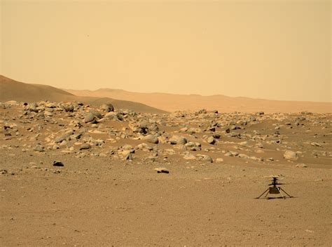 Ingenuity at Airfield D – NASA Mars Exploration