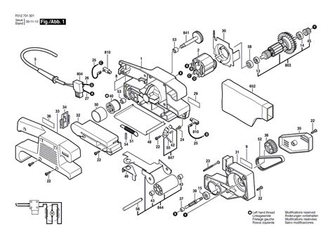 Belt Sander Parts List | Reviewmotors.co