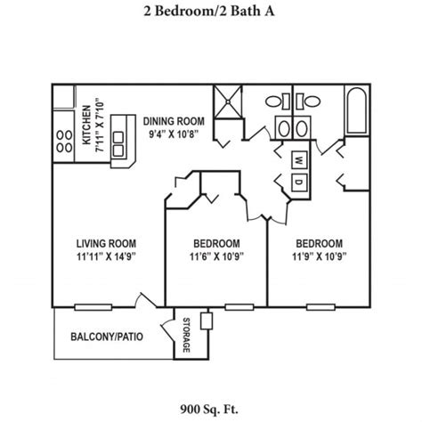 1 & 2-Bedroom Apartments in Galloway, OH | Eagle Crest Apartments