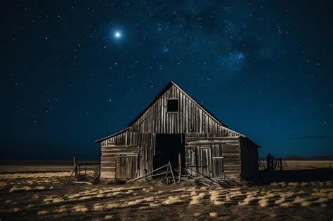 Premium AI Image | Winter landscapes with barns