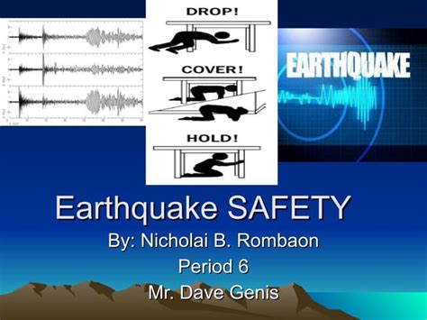 Earthquake Safety | PPT