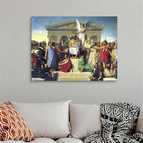 Apotheosis of Homer, 1827 Wall Art, Canvas Prints, Framed Prints, Wall ...