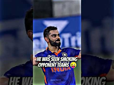 VIRAT KOHLI WAS SEEN SMOKING 🥶 - YouTube