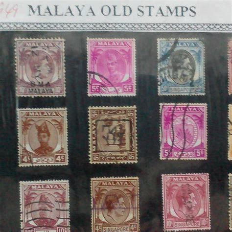 Old Malaya Stamps..1940s, Hobbies & Toys, Collectibles & Memorabilia ...