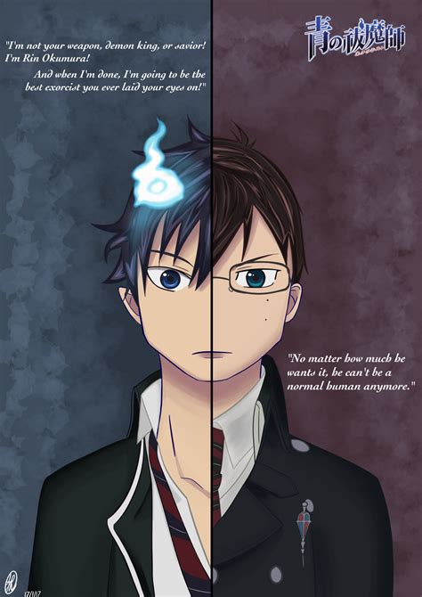 Rin and Yukio (Blue Exorcist) by ArtByElizah on DeviantArt