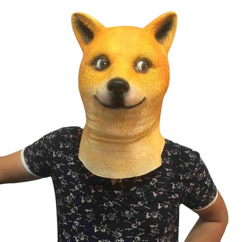 Doge Head Animal Mask - Shelfies