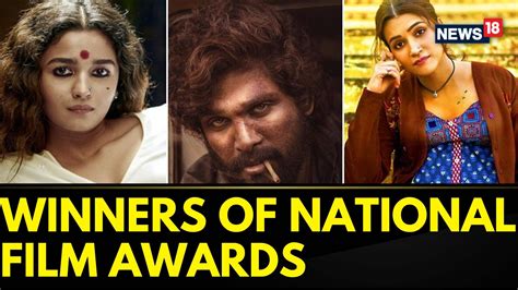 Watch Full List Of Winners Of The National Film Awards Held In Delhi ...