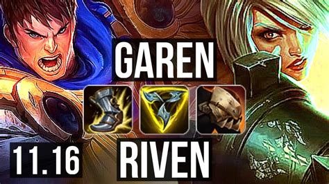 GAREN vs RIVEN (TOP) | 10/1/13, 69% winrate, Dominating | BR Master ...