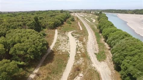 Kaiapoi Island Motocross Tracks Fly-by - YouTube