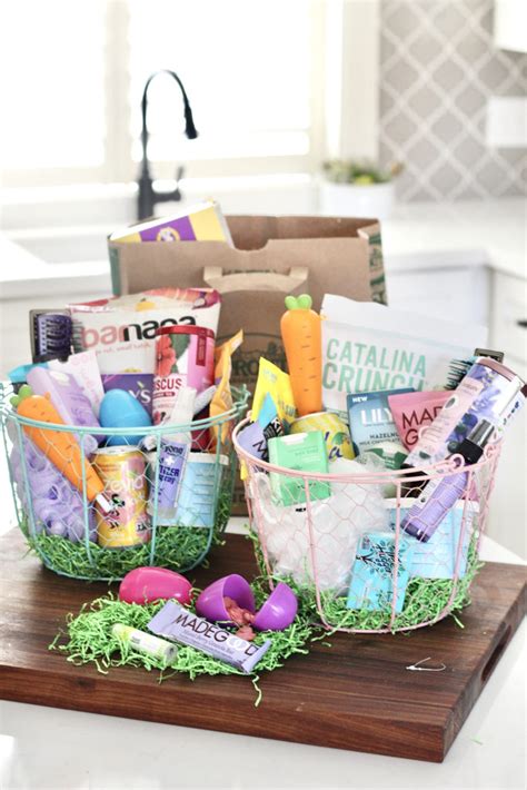 Healthy Easter Basket Ideas that are Low Sugar | Milk & Honey Nutrition