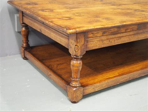 Antique Solid Oak Coffee Table | ANTIQUES.CO.UK
