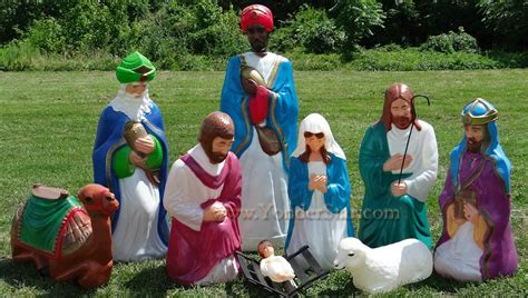 Whatever Happened to General Foam Plastics and the Blow Mold Plastic Nativity Sets? - Yonder ...
