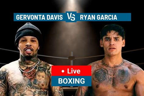 Boxing: Gervonta Davis vs. Ryan Garcia LIVE