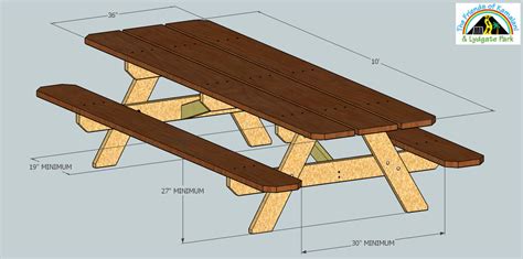 ADA-compliant Picnic Tables : 5 Steps (with Pictures) - Instructables