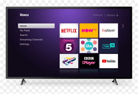 Roku Tv Home Screen, HD Png Download - vhv