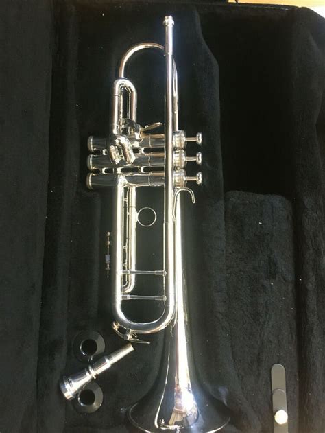 B Trompete Bb Trumpet King Silver Flair 2055 T made in USA neuwertig | Trumpet, Silver, Flair