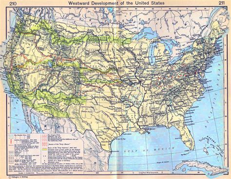 Map Of United States 1900 - Direct Map