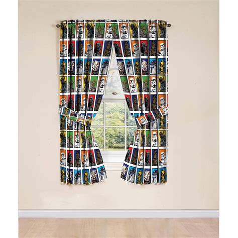 Star Wars Classic Window Curtains Set - Walmart.com - Walmart.com