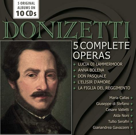 Donizetti: 5 Complete Operas: Amazon.co.uk: CDs & Vinyl