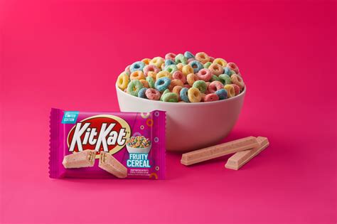 Kit Kat Fruity Cereal celebrates the kid that loves a sweet treat