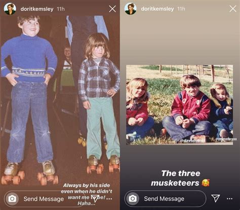 Dorit Kemsley Shares Old Photos with Brother David Lemel | The Daily Dish