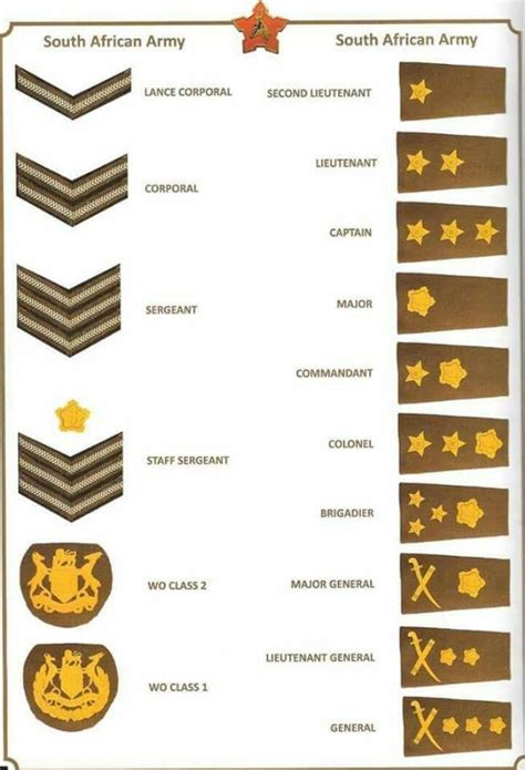 Army Ranks, Military Ranks, Military Insignia, Military Weapons ...