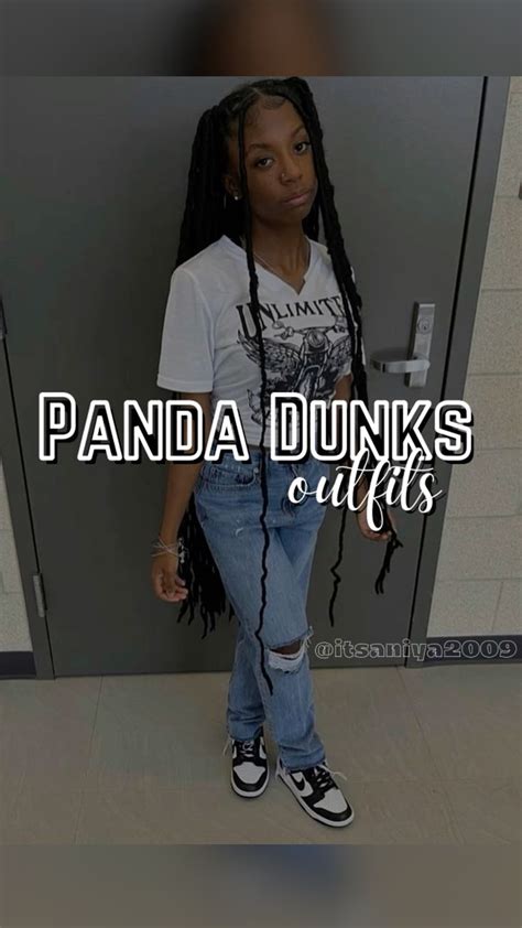 Panda Dunks Outfit Ideas | Dunks outfit, Panda outfit, Cute everyday ...