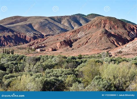 Berber Villages in the High Atlas Stock Photo - Image of marocco, atlas: 172228808