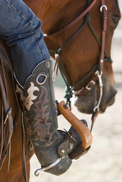 Spurs make riding all the more fun! | Cowboy, Boots, Cowboy boots