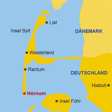 StepMap - Insel Sylt - Landkarte für Deutschland