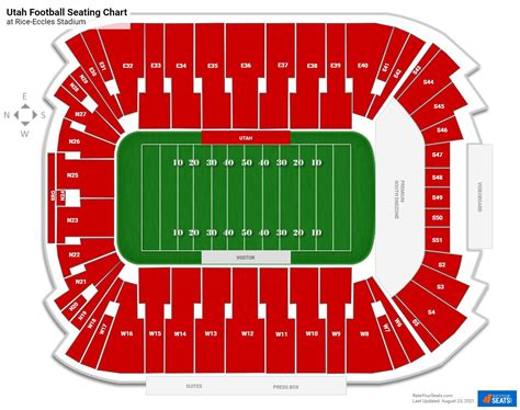 Utah Football Stadium Seating Chart