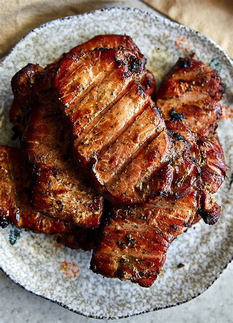 brined smoked pork chops