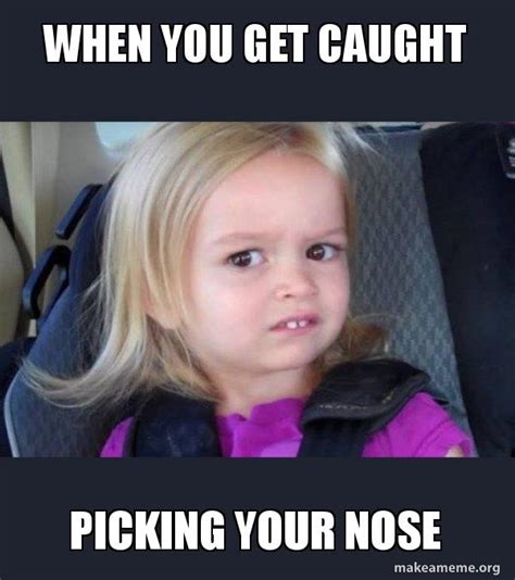 Nose Picking Meme