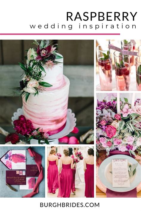 Raspberry Wedding Inspiration | Burgh Brides