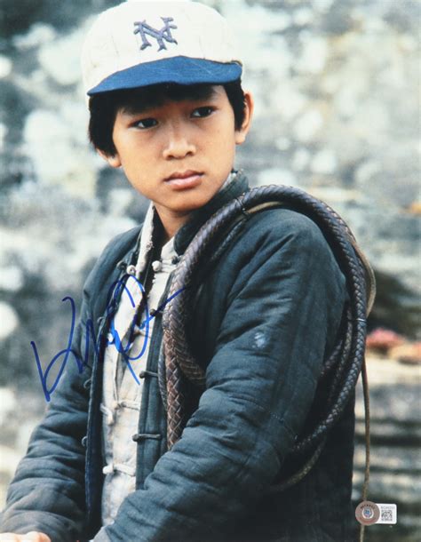 Ke Huy Quan Signed "Indiana Jones and the Temple of Doom" 11x14 Photo (Beckett) | Pristine Auction